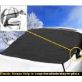 Winter antifreeze windshield snow cover